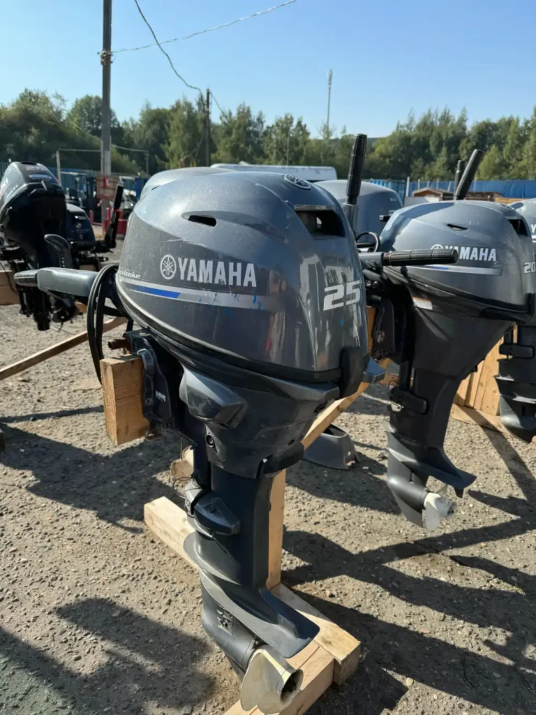 Японский лодочный мотор Yamaha 25HP 4-х тактный
