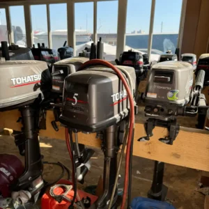 Японский лодочный мотор Tohatsu 5HP 2-х тактный