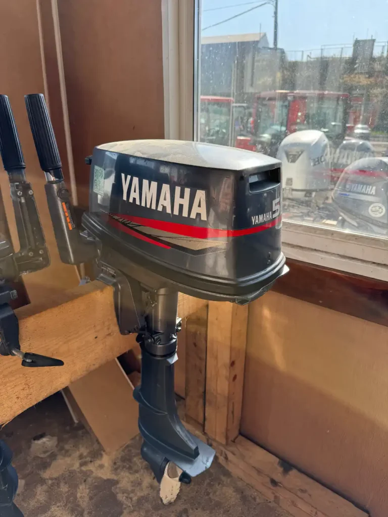 Японский лодочный мотор Yamaha 5HP 2-х тактный